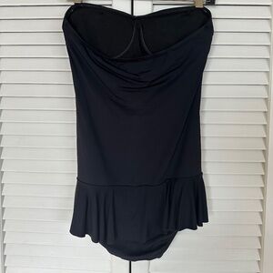 (NWOT)  WOMEN'S BLACK RALPH LAUREN ONE PIECE BATHING SUIT, SIZE 10